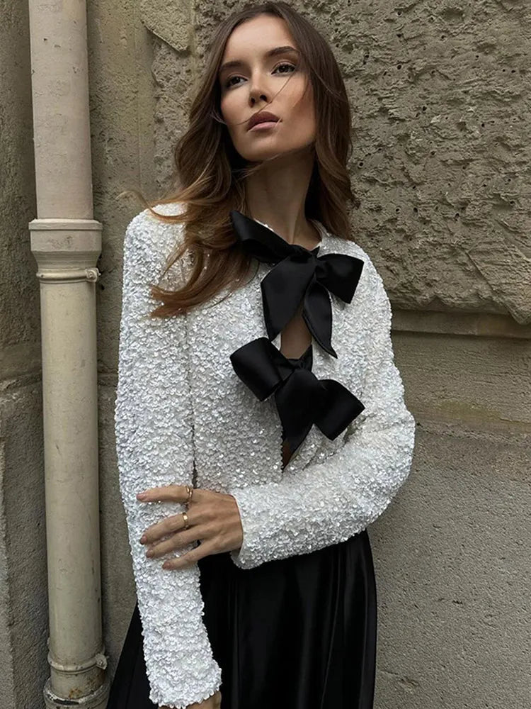 BERN – Glitter Bow Top – 7723