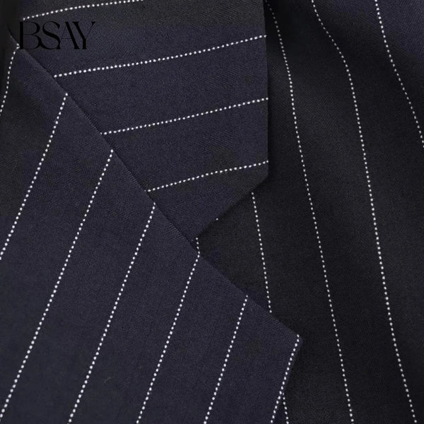 MILAN – Striped Blazer – 039 – Broadcloth