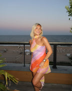 ROME – One-Shoulder Satin Mini – 7542