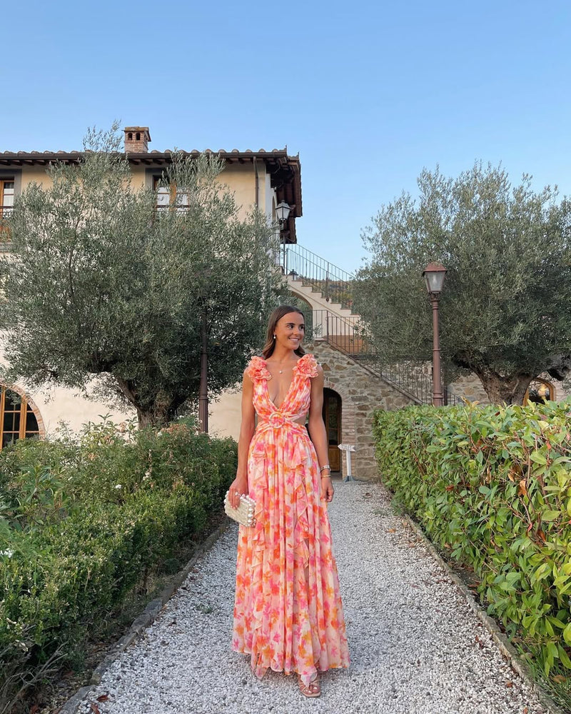 CAPRI – Sleeveless Maxi Dress – 1800