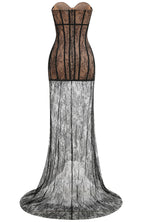 ALICANTE – Strapless Bustier Maxi Dress – 2287