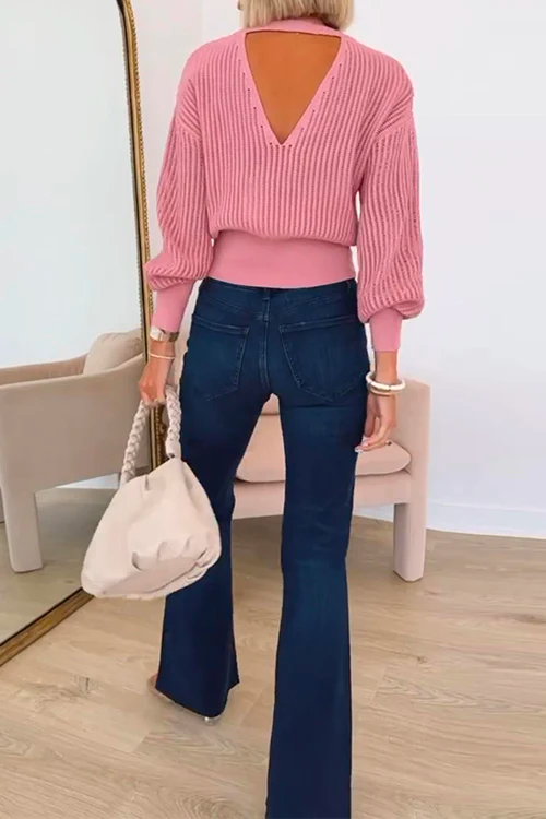 VALENCIA – Flare Denim Pants – 8369