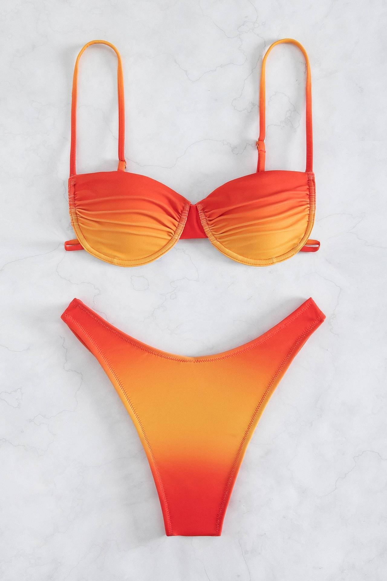 CORFU – Printed Gradient Bikini – 9178