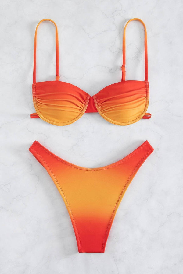 CORFU – Printed Gradient Bikini – 9178
