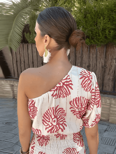 AMALFI – One-Shoulder Mini Dress – 2773