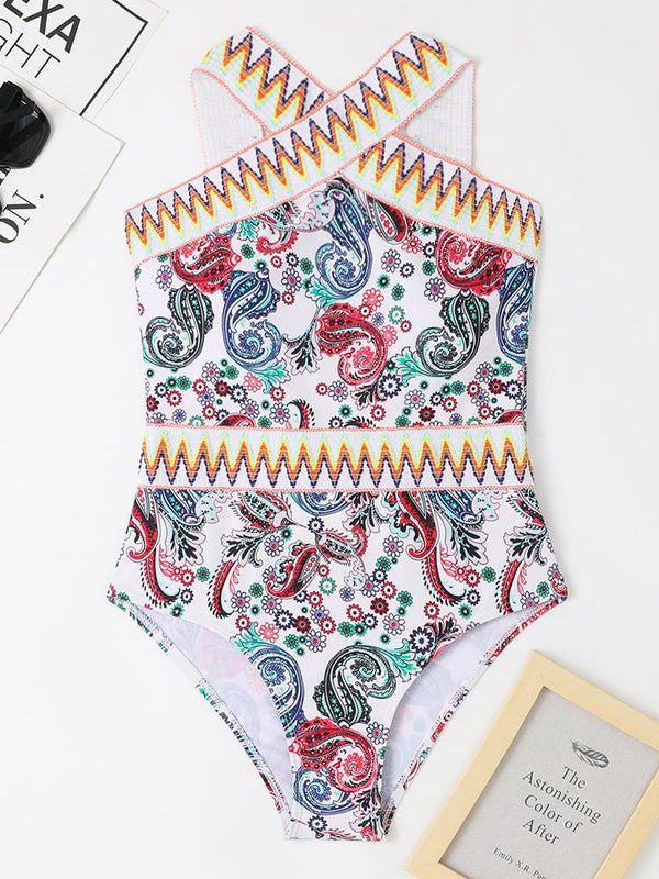 ALICANTE – Paisley Printed Swimsuit – 1745