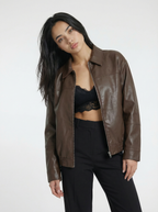 COPENHAGEN – Retro Jacket – 210 –Vegan Leather