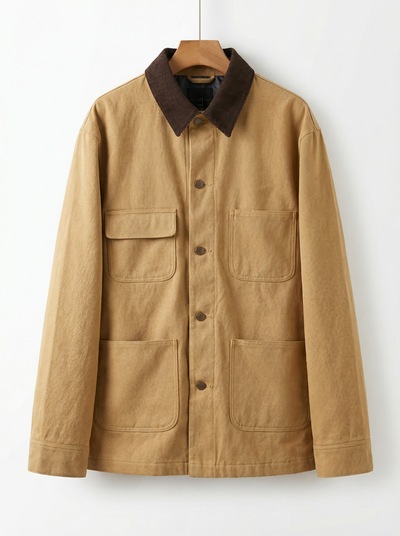 SEOUL – Korean style Quilted Lapel Coat – 211