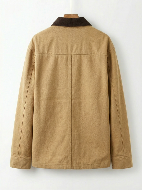 SEOUL – Korean style Quilted Lapel Coat – 211