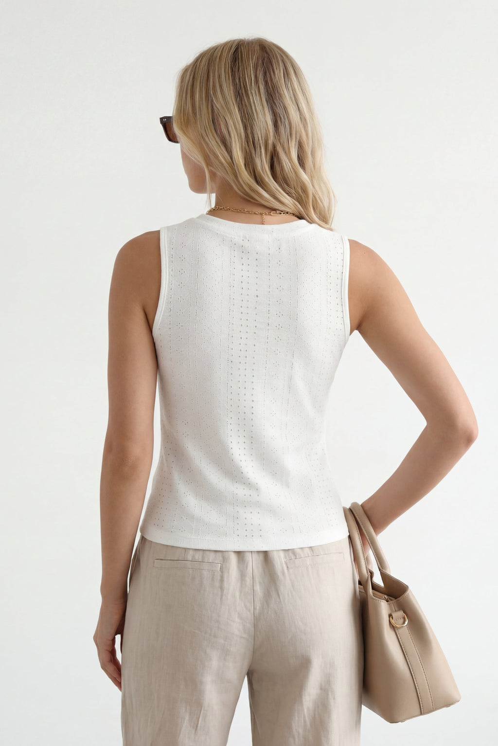 PALERMO – Hollow Out Knit Casual Top – 026