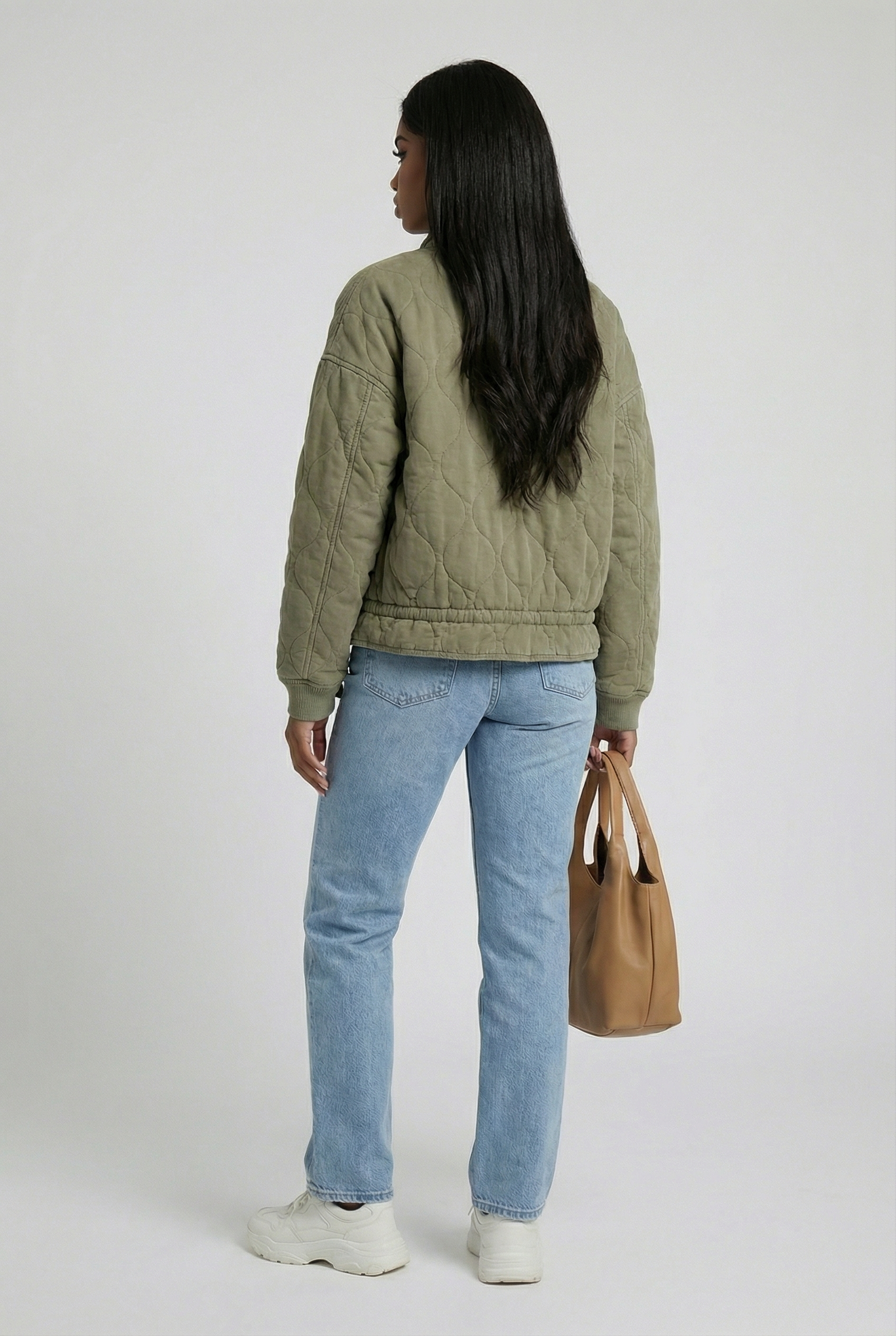 LYON – High Collar Quilted Jacket – 284