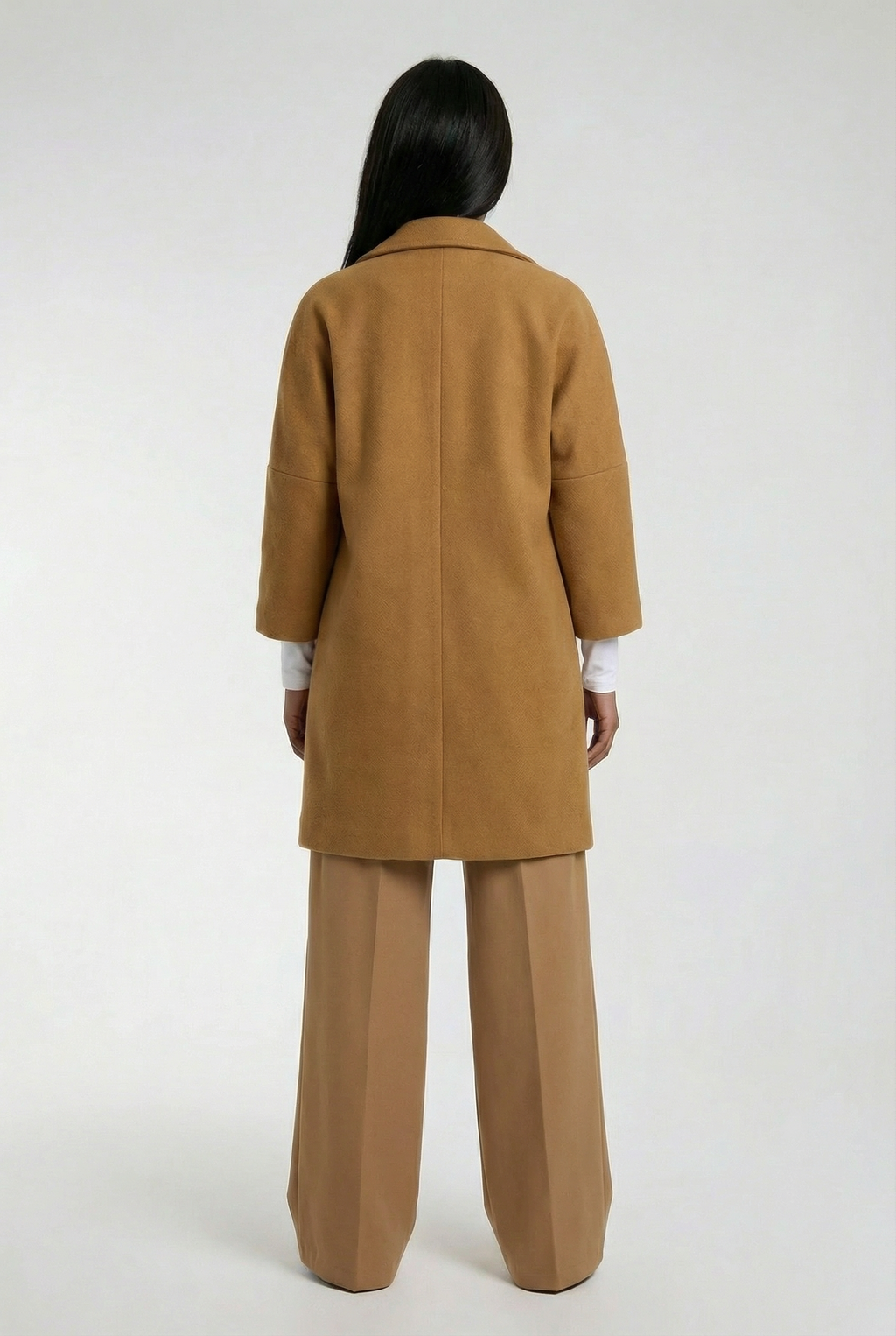 ZURICH – Chain Detail Wool Coat – 226