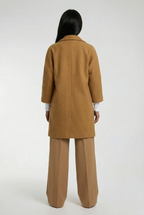 ZURICH – Chain Detail Wool Coat – 226