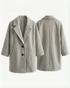 ZURICH – Chain Detail Wool Coat – 226