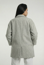 ZURICH – Chain Detail Wool Coat – 226