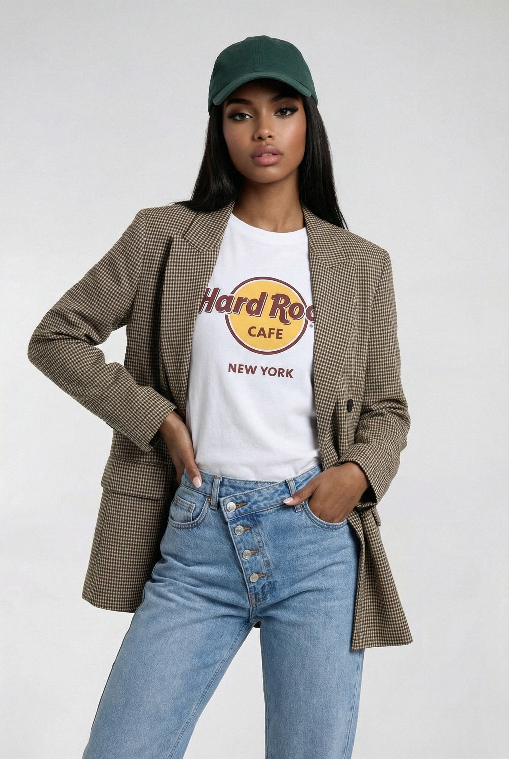 EDINBURGH – Plaid Blazer – 044 – Heritage Check 