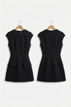 SEVILLE – Mouwloze Mini Jurk – 0731