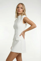 SEVILLE – Mouwloze Mini Jurk – 0731