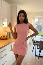 SEVILLE – Mouwloze Mini Jurk – 0731