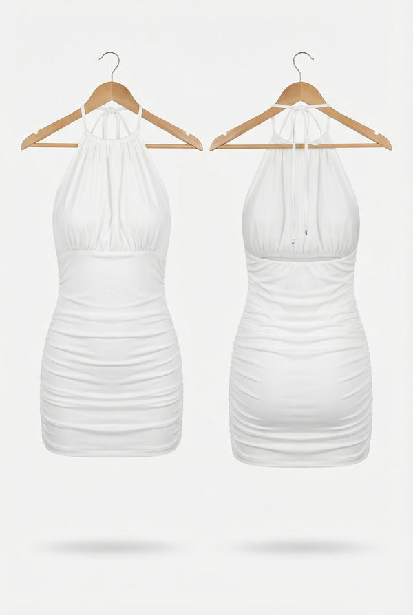 MYKONOS – Halter Bodycon Mini Dress – 4827