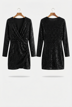 CANNES – Sequin Mesh Bodycon Dress – 3742