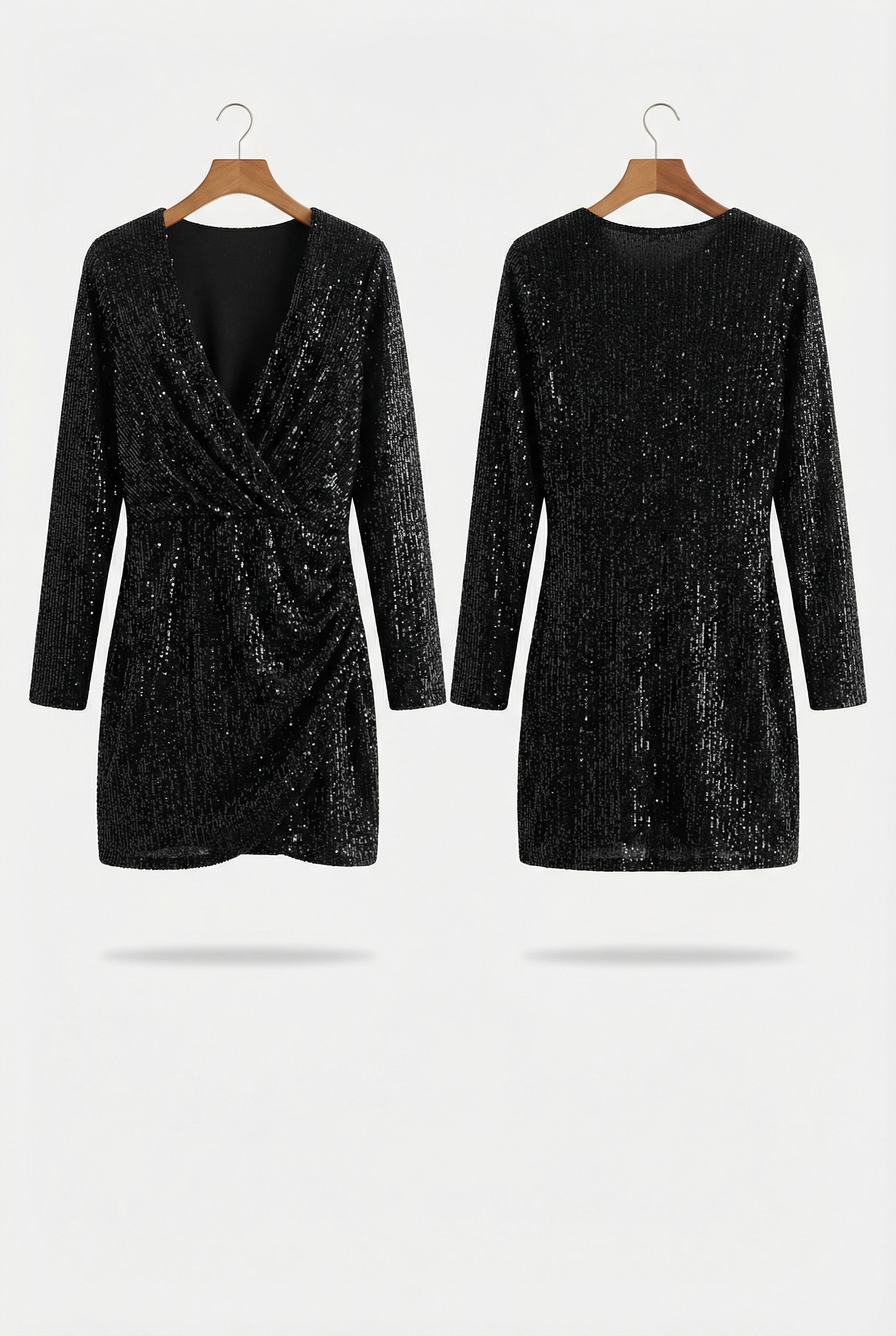 CANNES – Sequin Mesh Bodycon Dress – 3742