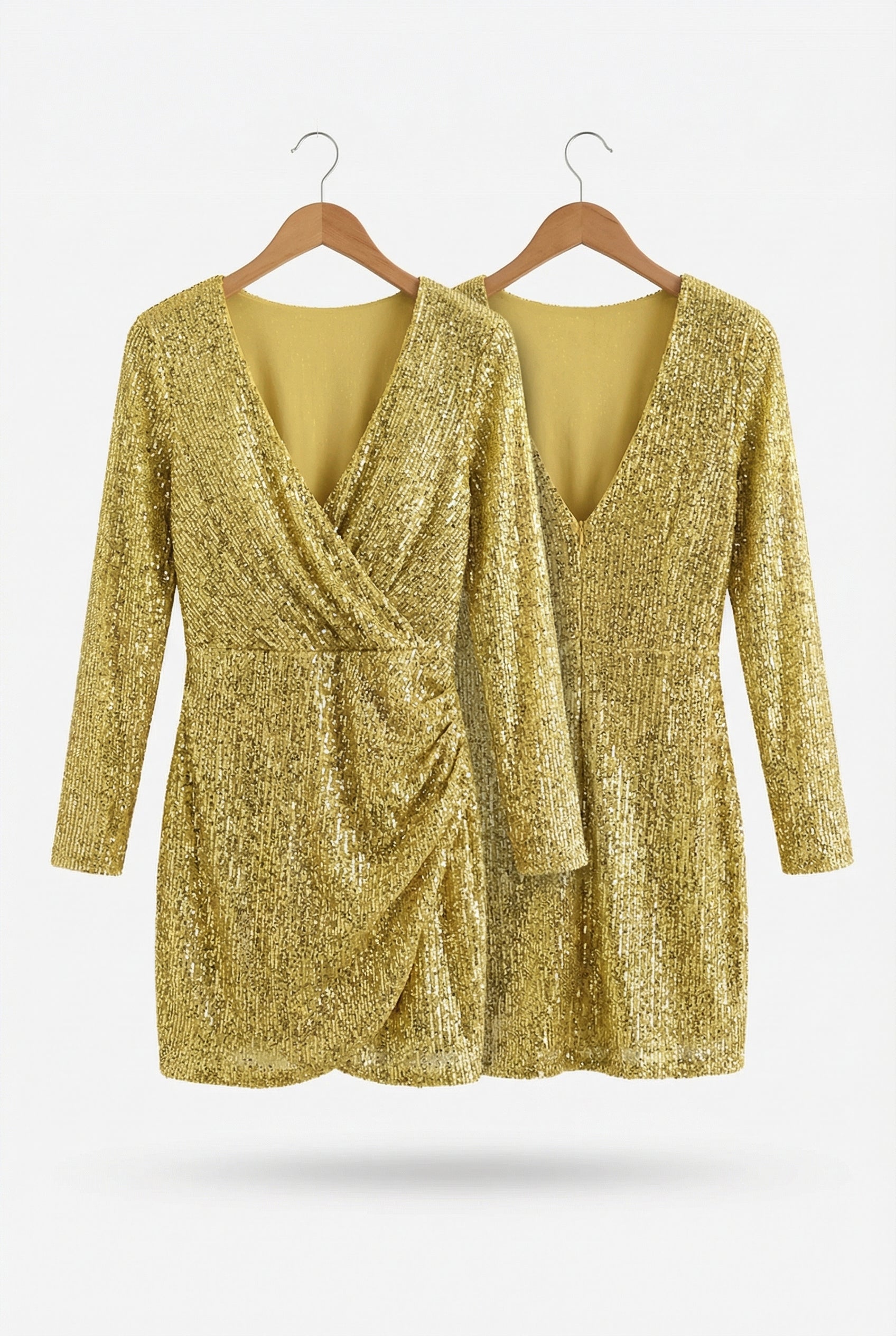 CANNES – Sequin Mesh Bodycon Dress – 3742