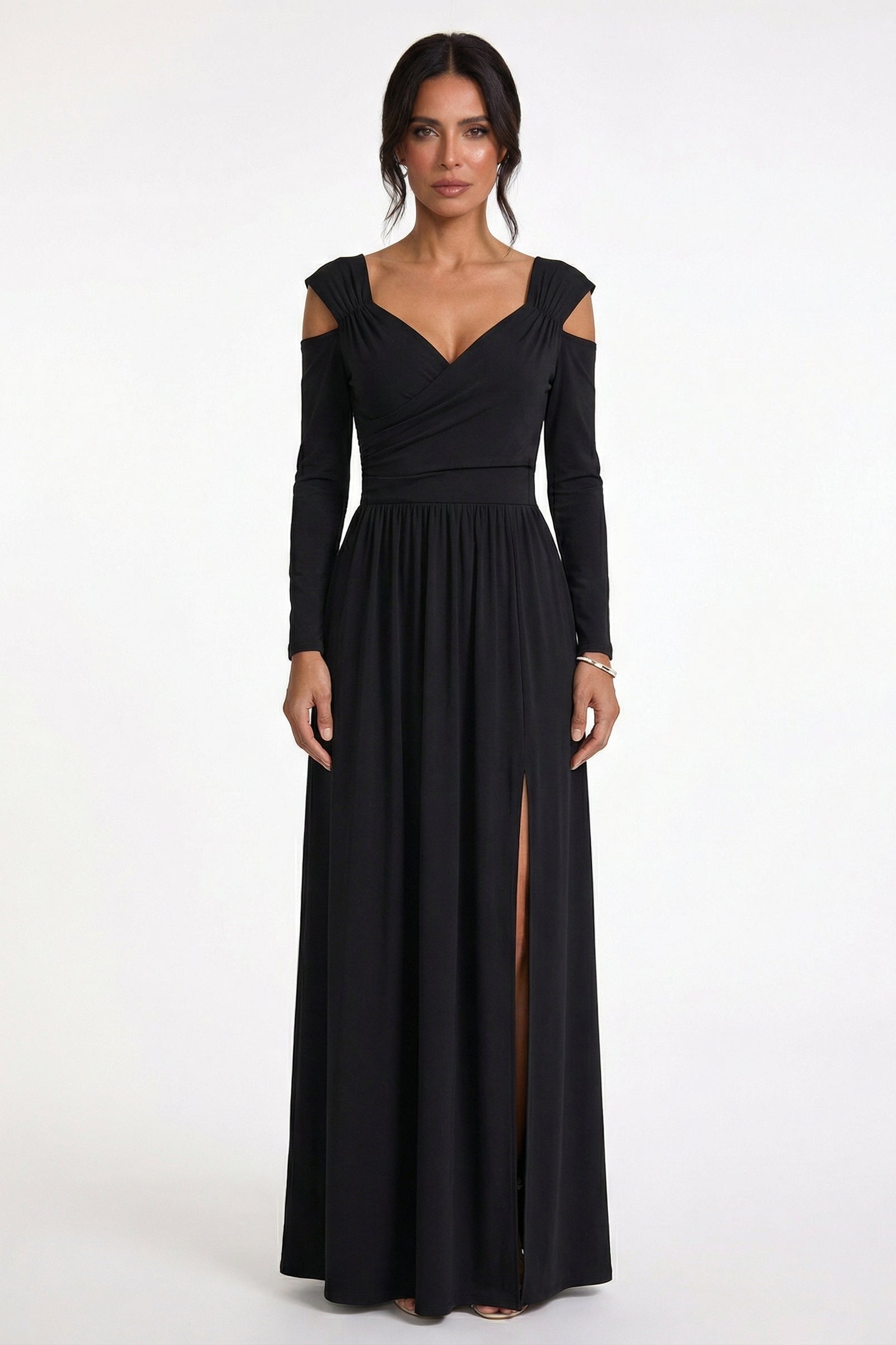 SANTORINI – Off-Shoulder Maxi Dress – 5825