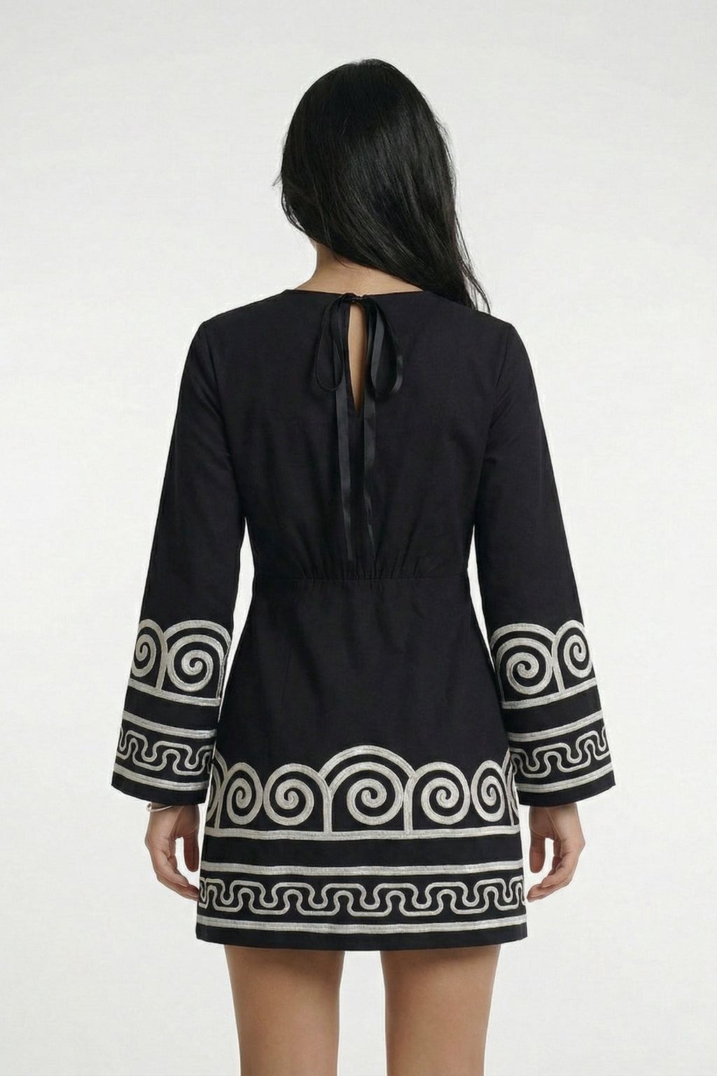 CAGLIARI – Embroidered Mini Dress – 1525