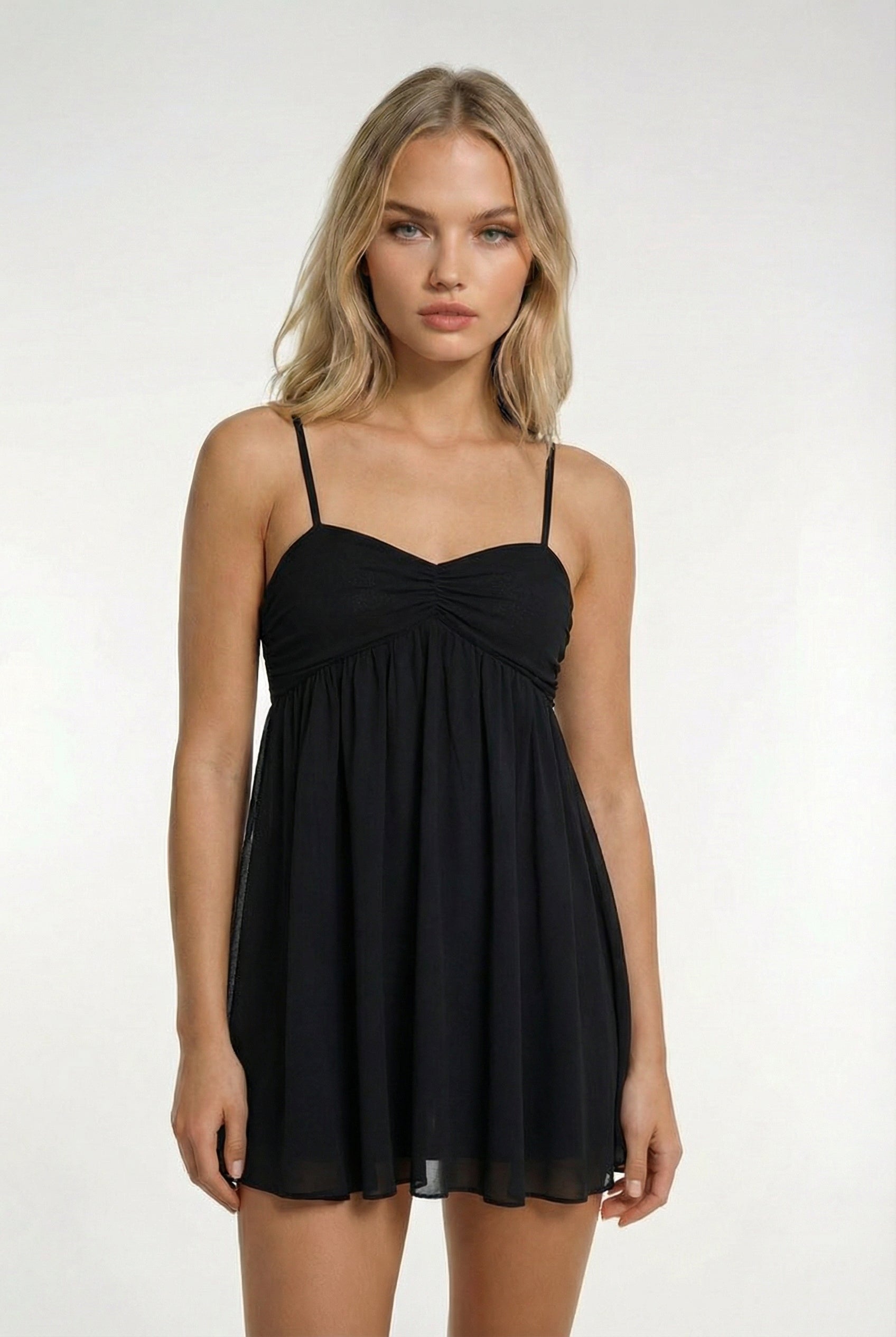 MALAGA – Chiffon Mini Dress – 2525