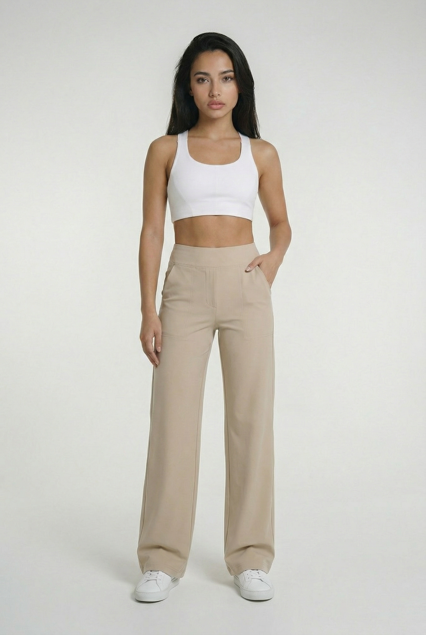 VALENCIA – High-Waist Flare Trousers – 2186