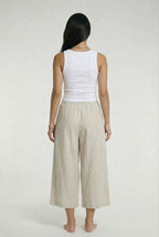 VALENCIA – Linen Wide-Leg Pants – 2109