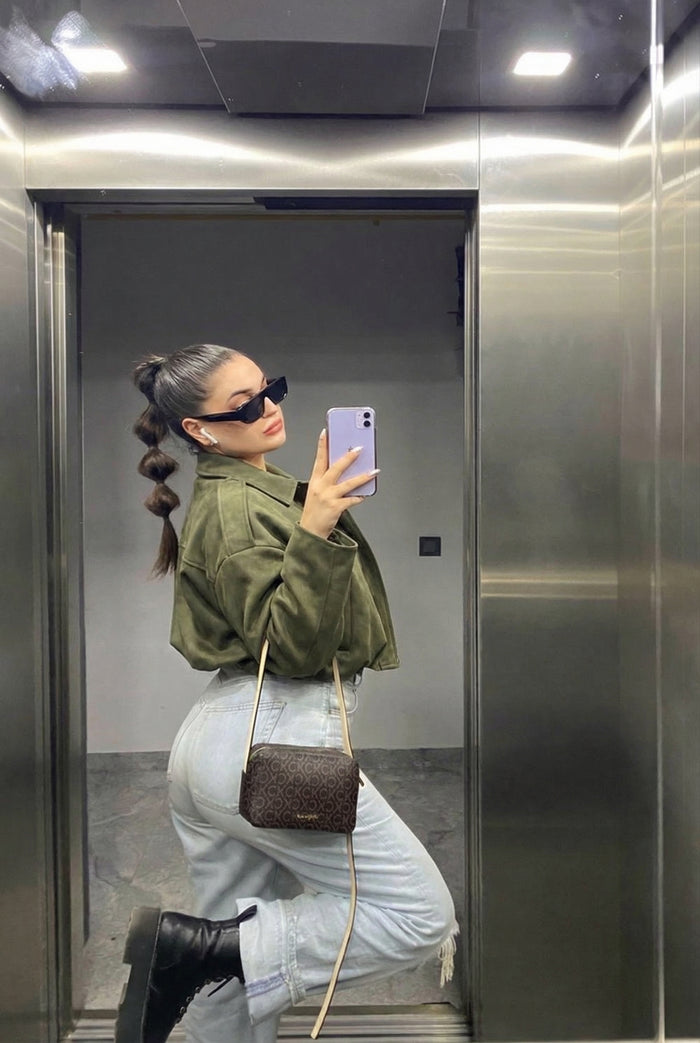 ANTWERP – Bomber Jacket – 200 – Suede