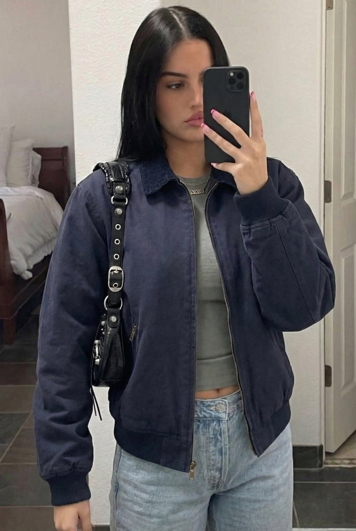 SEOUL – K-Style Corduroy Cropped Jacket – 279