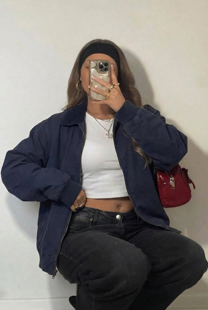 SEOUL – K-Style Corduroy Cropped Jacket – 279