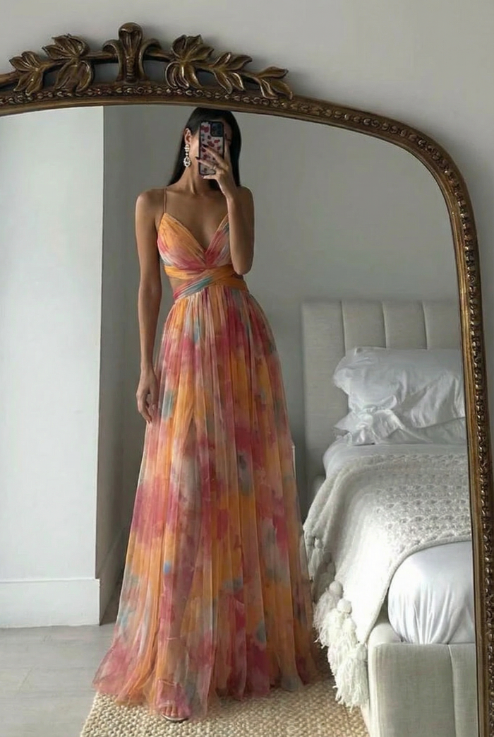 MONTPELLIER – Mouwloze Maxi Jurk – 4171