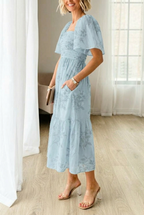 DUBROVNIK – Floral Midi Dress – 2522