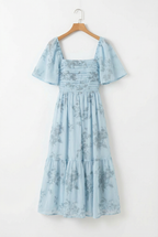 DUBROVNIK – Floral Midi Dress – 2522