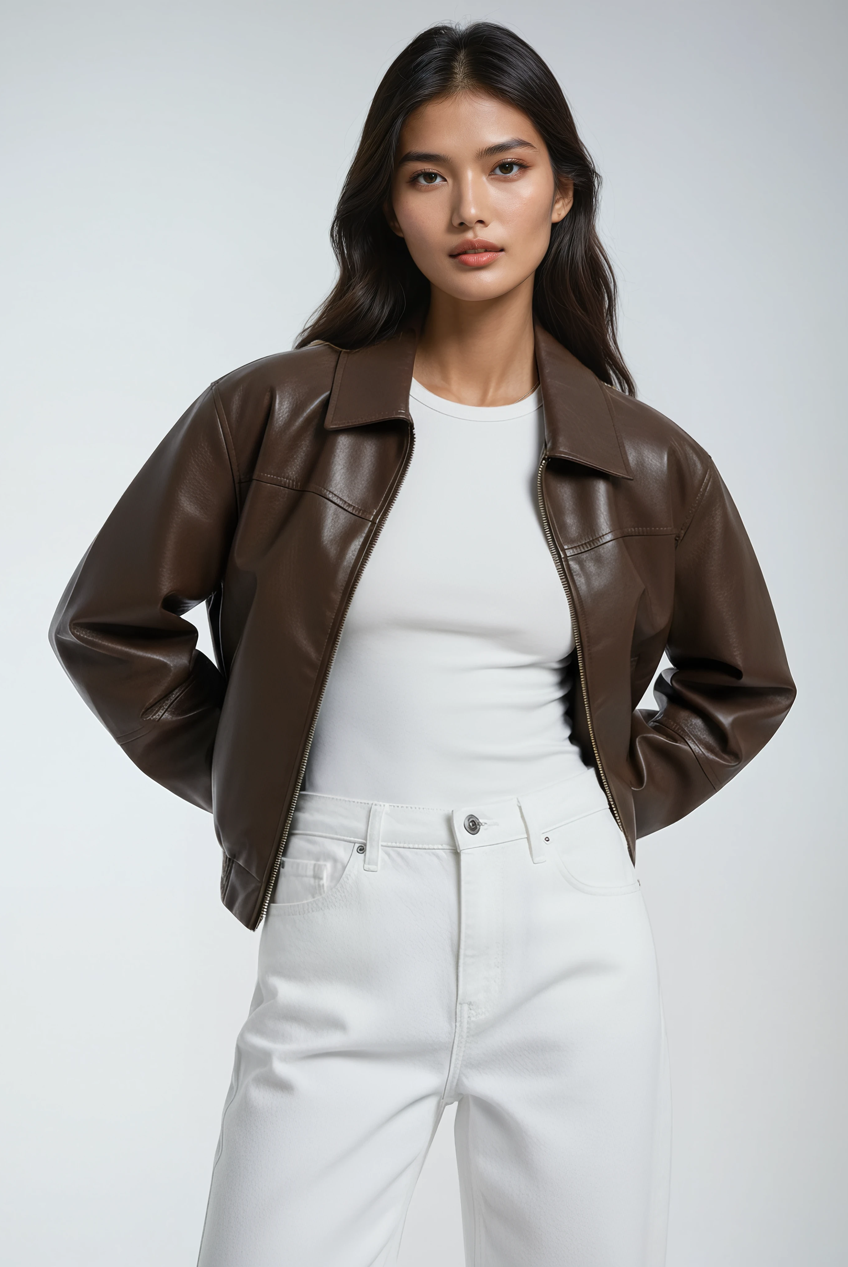 COPENHAGEN – Retro Jacket – 210 –Vegan Leather