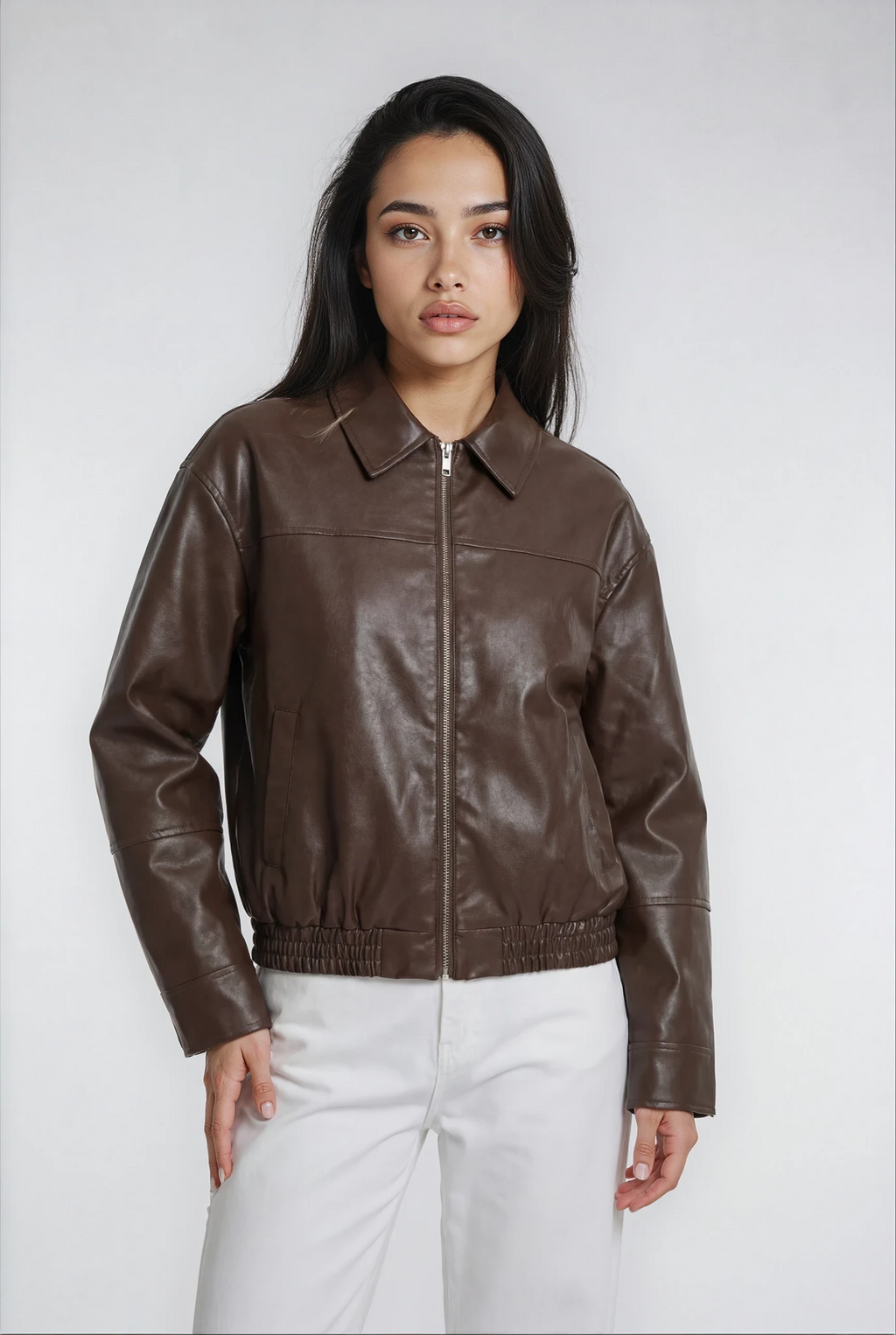 COPENHAGEN – Retro Jacket – 210 –Vegan Leather