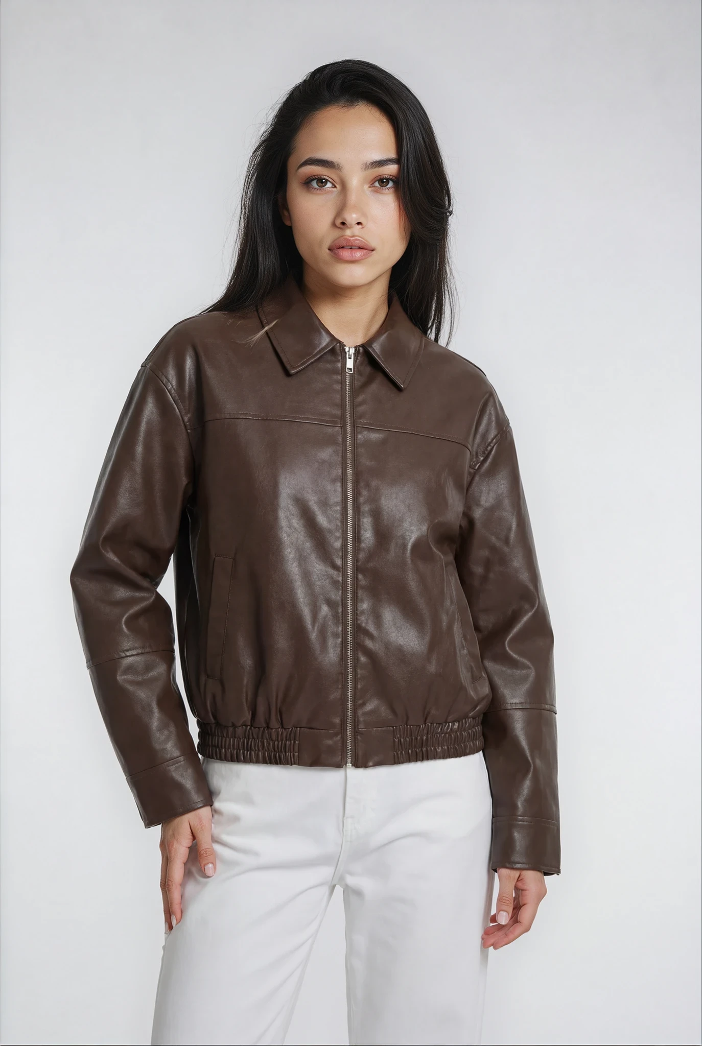 COPENHAGEN – Retro Jacket – 210 –Vegan Leather