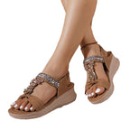 SPLIT – Floral Orthopedic Sandals – 6233