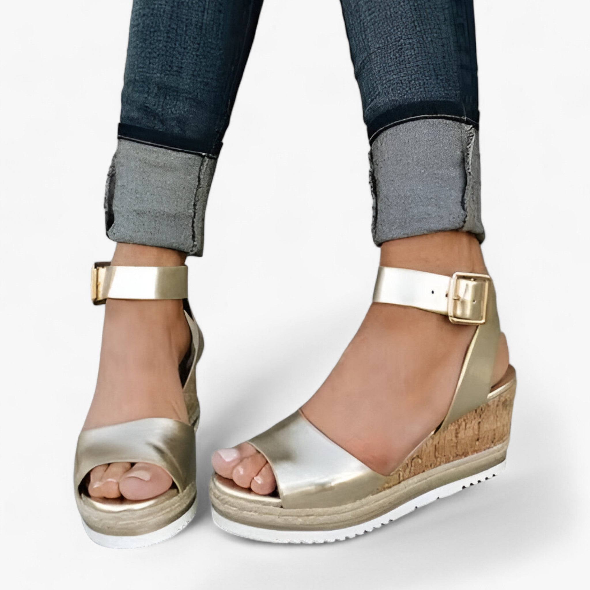 ATHENS – Vegan Platform Sandals – 5652
