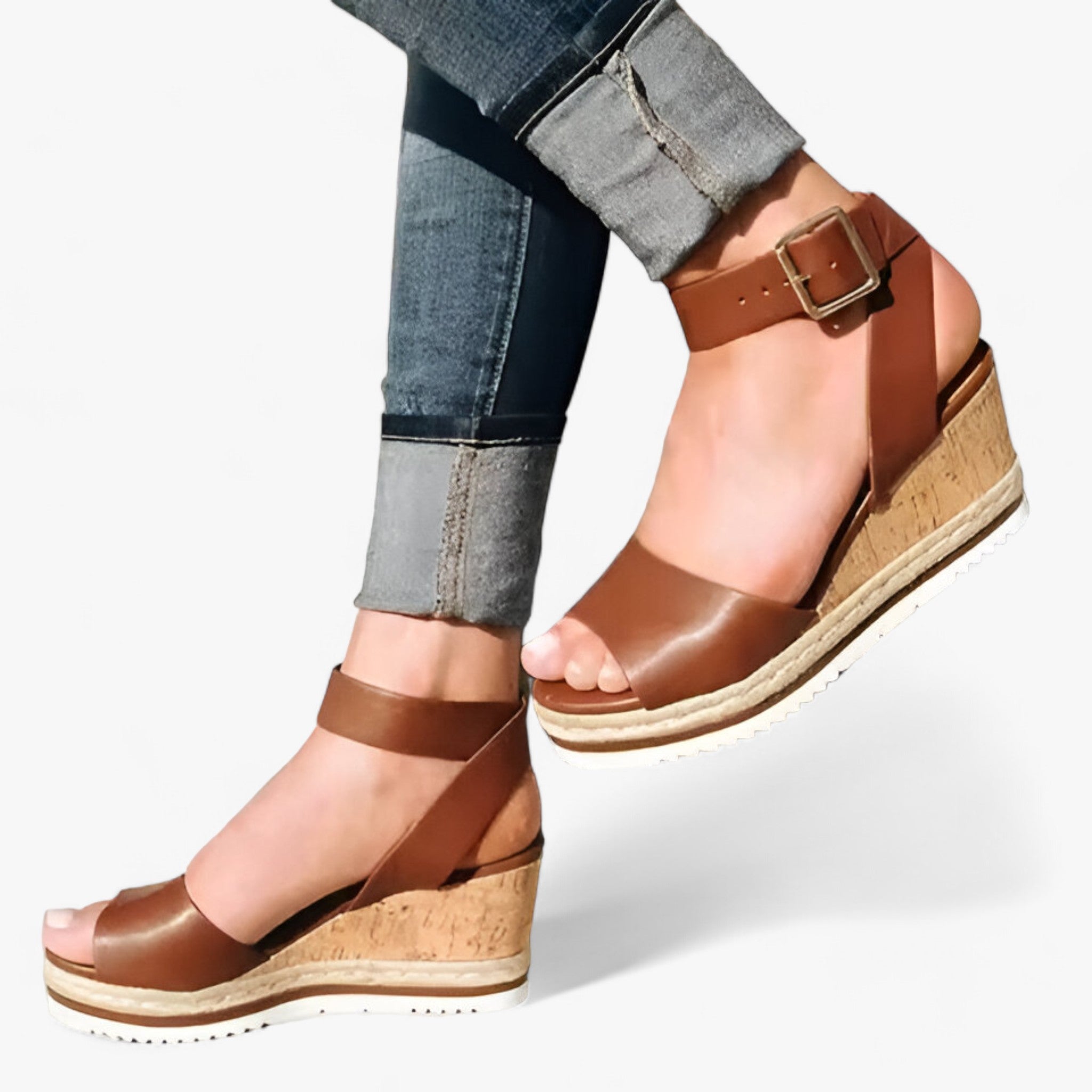 ATHENS – Vegan Platform Sandals – 5652