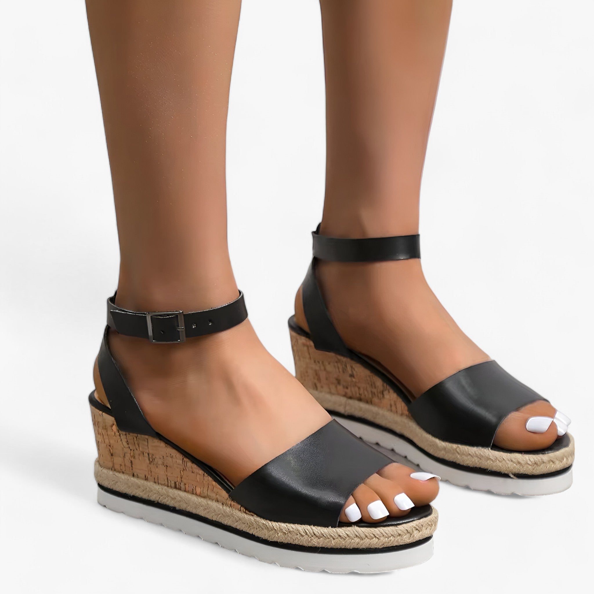 ATHENS – Vegan Platform Sandals – 5652