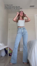 PARIS- Stretch Flare Jeans — Ultra High Rise