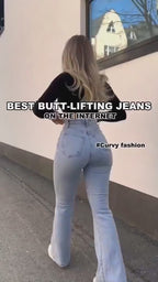 PARIS- Stretch Flare Jeans — Ultra High Rise