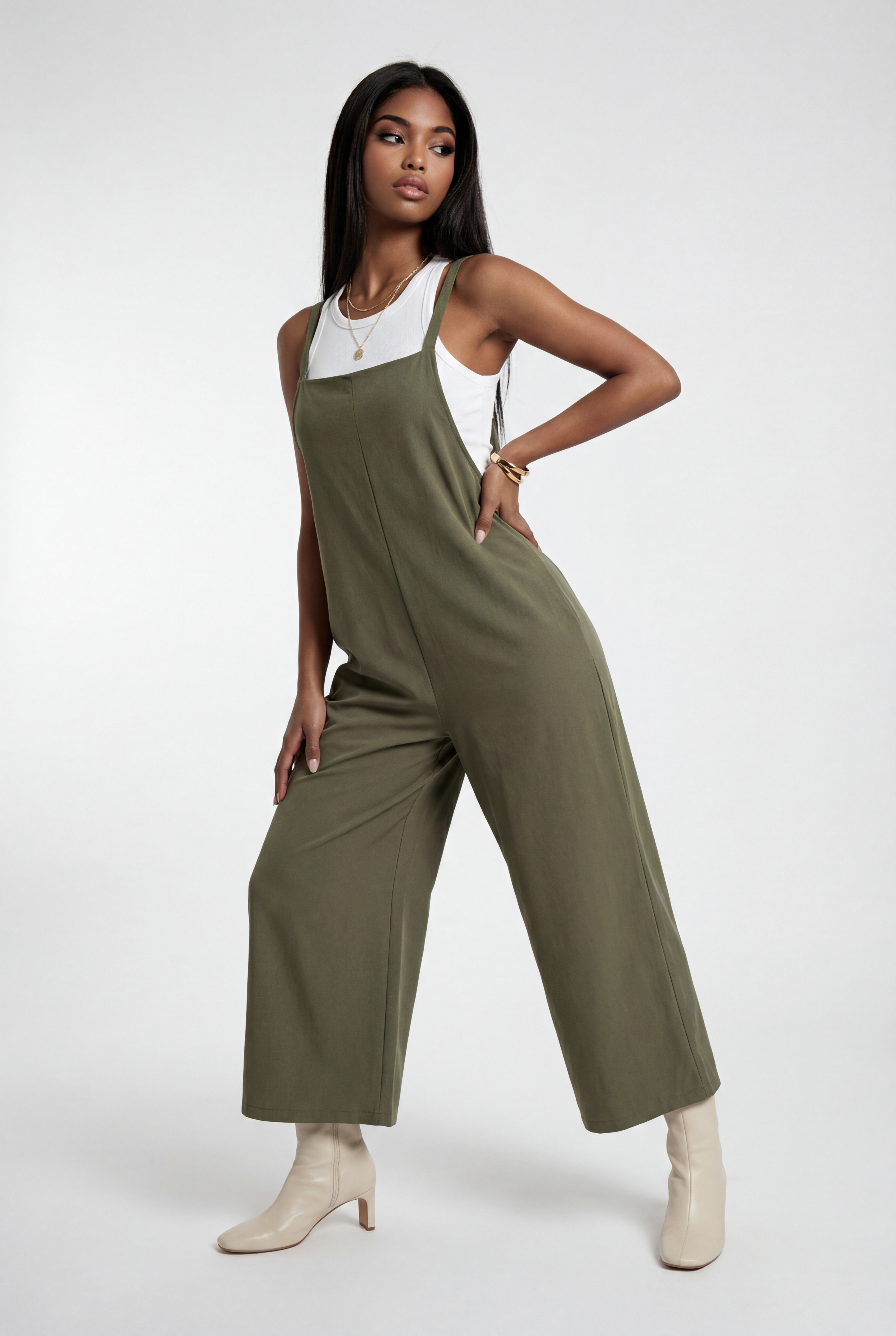 BARCELONA – Wide-Leg Jumpsuit – 024