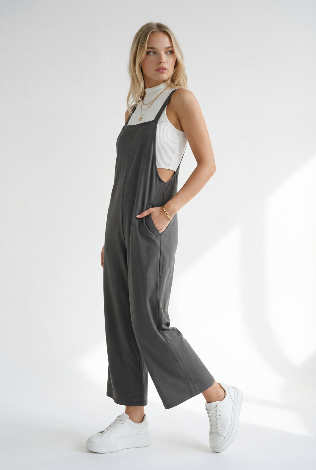 BARCELONA – Wide-Leg Jumpsuit – 024